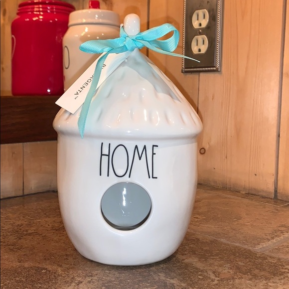 Rae Dunn “Home” Acorn Birdhouse
